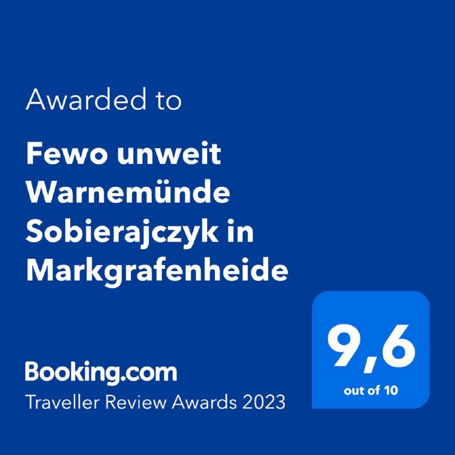 Fewo Unweit Warnemuende Sobierajczyk In Markgrafenheide 로스토크 외부 사진